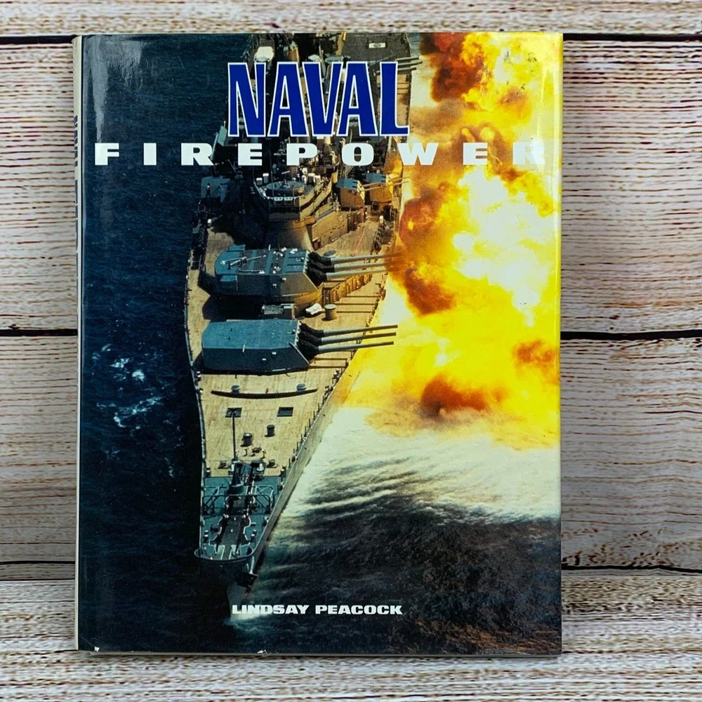 Naval Firepower by Lindsay Peacock [1990 Hardcover]‎ Book Military Warships